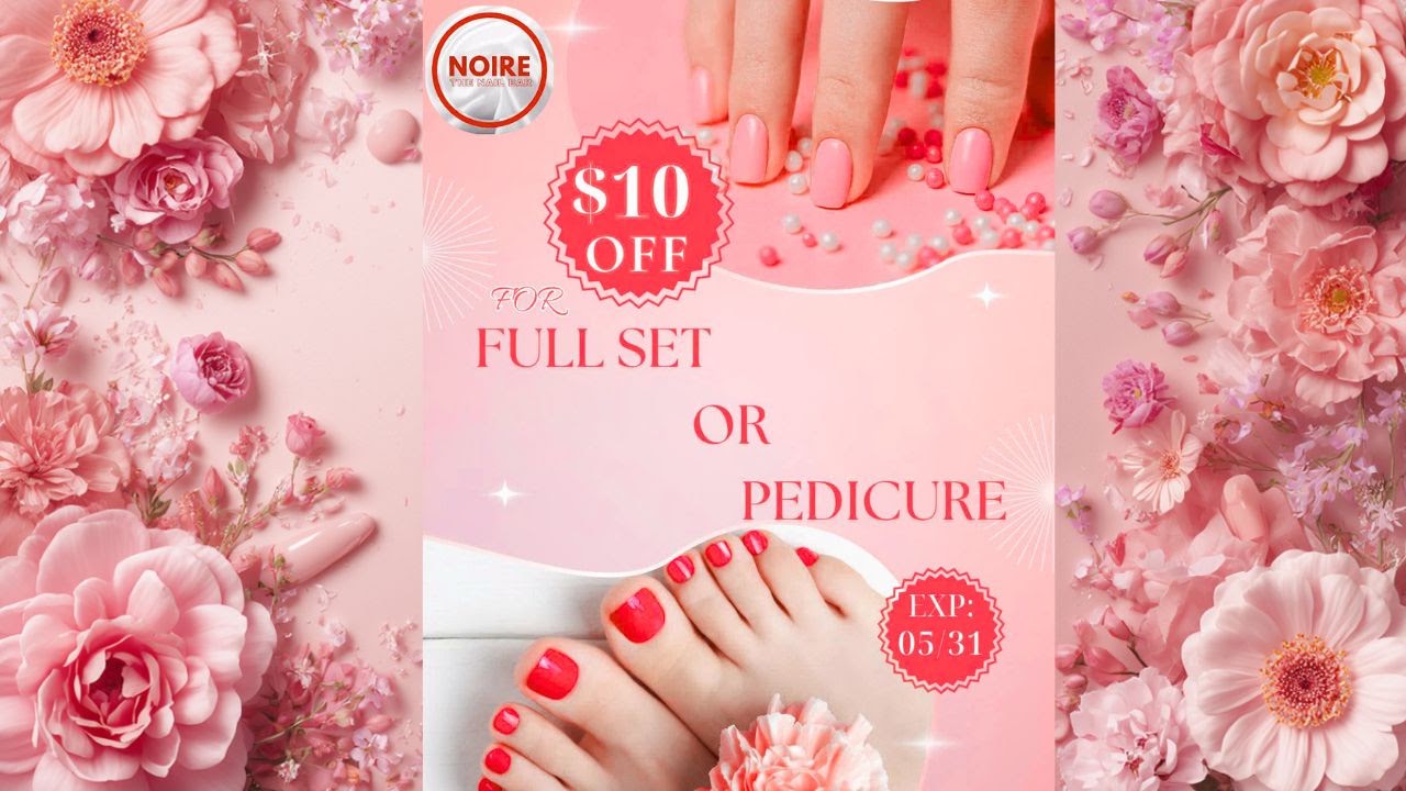 Noire the nail bar 1llc logo